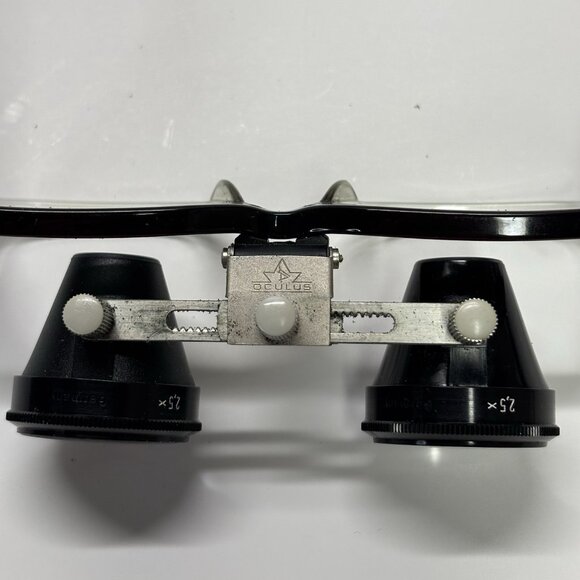 VTG Oculus Orascoptic CE Loupes 52 20 Made In Germany 2.5x Dentist HTF Magnifier - Picture 4 of 12